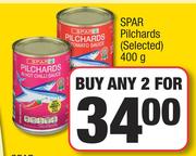 Spar Pilchards (Selected)-For Any 2 x 400g