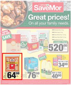 SPAR SAVEMOR EASTERN CAPE : Great Prices (22 June - 4 July 2021) Valid in Alexandria, Dordrecht, Hogsback, Idutywa, Willowvale, Mooiplaas, Richmond, page 1