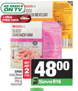 Spar Cold Meat Slices Assorted-For 2 x 200g