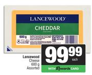 Lancewood Cheese Assorted-600g