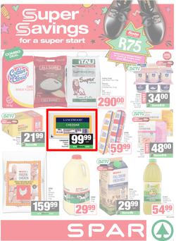 SPAR & SUPERSPAR Eastern Cape Country : Specials (05 January - 19 January 2026), page 1