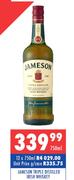Jameson Triple Distilled Irish Whisky-750ml
