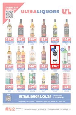 Ultra Liquors : Specials (1 January - 15 January 2024), page 1