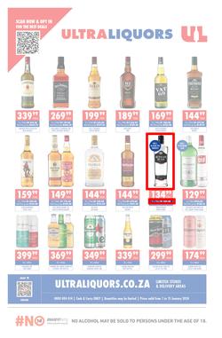 Ultra Liquors : Specials (1 January - 15 January 2024), page 1