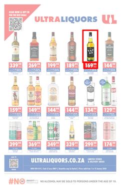 Ultra Liquors : Specials (1 January - 15 January 2024), page 1