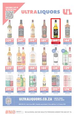 Ultra Liquors : Specials (1 January - 15 January 2024), page 1