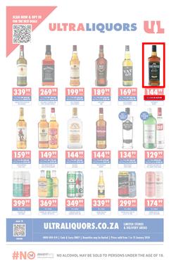 Ultra Liquors : Specials (1 January - 15 January 2024), page 1