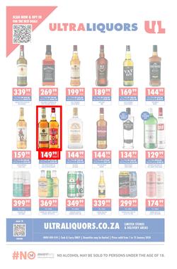 Ultra Liquors : Specials (1 January - 15 January 2024), page 1