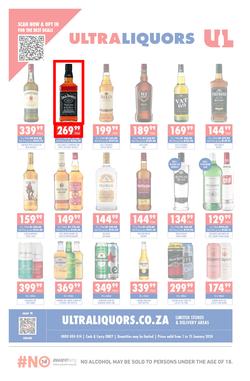 Ultra Liquors : Specials (1 January - 15 January 2024), page 1