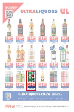 Ultra Liquors : Specials (1 January - 15 January 2024), page 1
