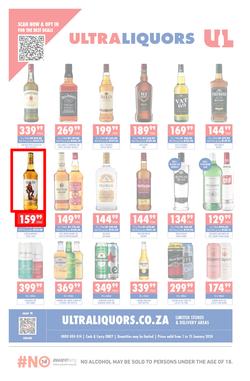 Ultra Liquors : Specials (1 January - 15 January 2024), page 1