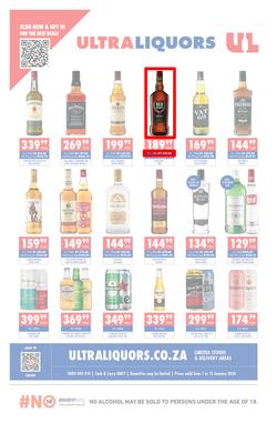 Ultra Liquors : Specials (1 January - 15 January 2024), page 1