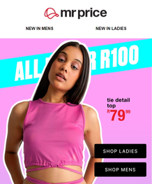 Mr Price : All Under R100 (Request Valid Dates From Retailer) — www ...