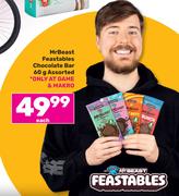 Mr Beast Feastables Assorted-60g Each