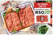 Ground Beef-2 x 400g Per Pack