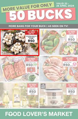Food Lover's Market : More Value For Only 50 Bucks (22 April - 28 April 2024), page 1