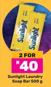 Sunlight Laundry Soap Bar-For 2 x 500g