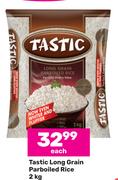 Tastic Long Grain Parboiled Rice-2Kg Each