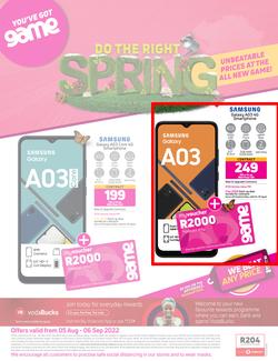 Game Cellular : Do The Right Spring (05 August - 06 September 2022), page 1