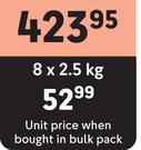 Illovo White Sugar-8 x 2.5Kg