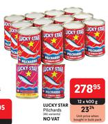 Lucky Star Pilchards (All Variants)-12 x 400g