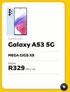 Samsung Galaxy A53 5G-On Mega Gigs XS