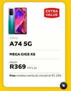 Oppo A74 5G-On Mega Gigs XS