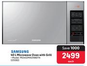 Samsung 40L Microwave Oven With Grill MG402MADXBB/FA