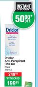 Driclor Anti-Perspirant Roll-On 13154-20ml