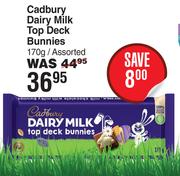 Cadbury Diary Milk Top Deck Bunnies Assorted-170g