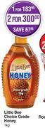 Little Bee Choice Grade Honey-For 2 x 1kg