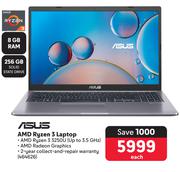 Asus AMD Ryzen 3 Laptop