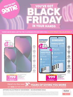 Game Cellular : Vodacom (07 November - 05 December 2024), page 1