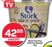 Stork Country 40% Fat Spread-1Kg  