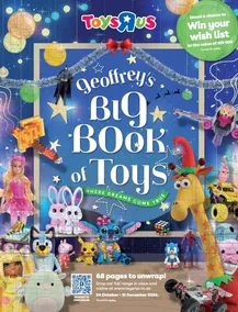 Toys R Us : Geoffrey's Big Book Of Toys (24 October - 31 December 2024 While Stocks Last)