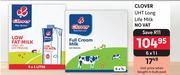 Clover UHT Long Life Milk-6 x 1Ltr