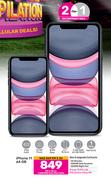 2 x Apple iPhone 11 64GB-On 1.2GB Red Core More Data + On Promo 75