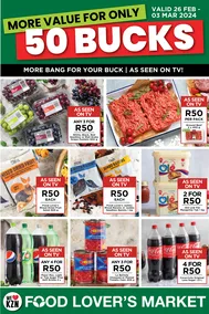 Food Lover's Market KwaZulu-Natal : More Value For Only 50 Bucks (26 February - 03 March 2024)