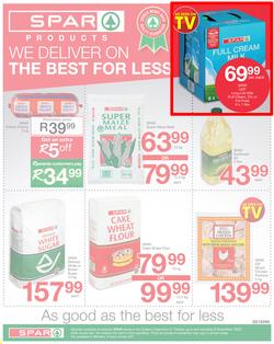 SPAR COUNTRY EASTERN CAPE : We Deliver On The Best For Less (27 October - 8 November 2020), page 1