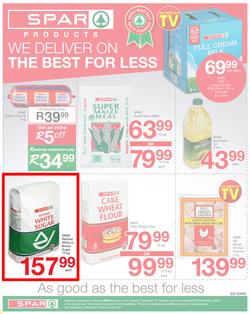 SPAR COUNTRY EASTERN CAPE : We Deliver On The Best For Less (27 October - 8 November 2020), page 1