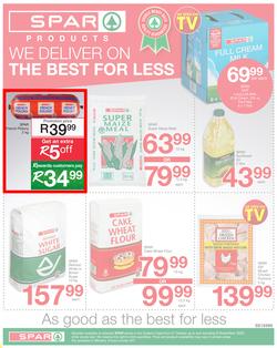 SPAR COUNTRY EASTERN CAPE : We Deliver On The Best For Less (27 October - 8 November 2020), page 1