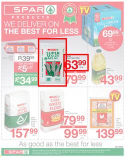 SPAR COUNTRY EASTERN CAPE : We Deliver On The Best For Less (27 October - 8 November 2020), page 1