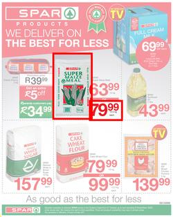 SPAR COUNTRY EASTERN CAPE : We Deliver On The Best For Less (27 October - 8 November 2020), page 1