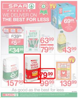 SPAR COUNTRY EASTERN CAPE : We Deliver On The Best For Less (27 October - 8 November 2020), page 1