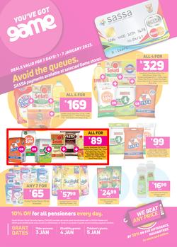 Game : Avoid The Queues SASSA Payments (01 January - 07 January 2023), page 1