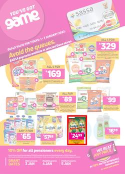 Game : Avoid The Queues SASSA Payments (01 January - 07 January 2023), page 1