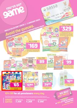 Game : Avoid The Queues SASSA Payments (01 January - 07 January 2023), page 1