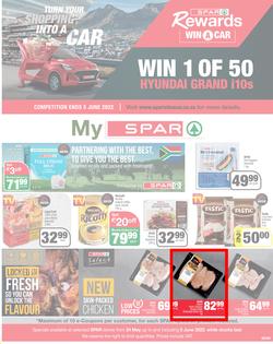 SPAR EASTERN CAPE : Turn Your Shopping Into A Car (24 May - 05 June 2022) | Valid In Acres, Algoa Park, Algoa Foods, Aliwal North, Aspen, Burgersdorp, Cambridge, Camdeboo, Cradock, Dagbreek, Fig Tree, page 1