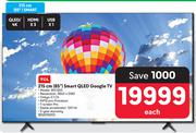 TCL 85"(215cm) Smart QLED Google TV 85C655