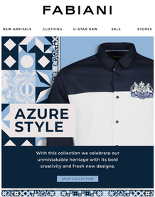 Fabiani : Azure Style (Request Valid Dates From Retailer)
